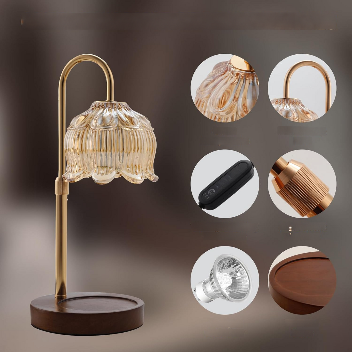 AromaGlow™ Candle Warmer Lamp